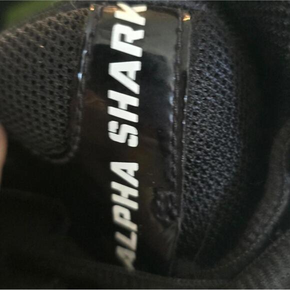 Nike Black and White Alpha Shark Men's Athleticl Shoes - Picture 6 of 7